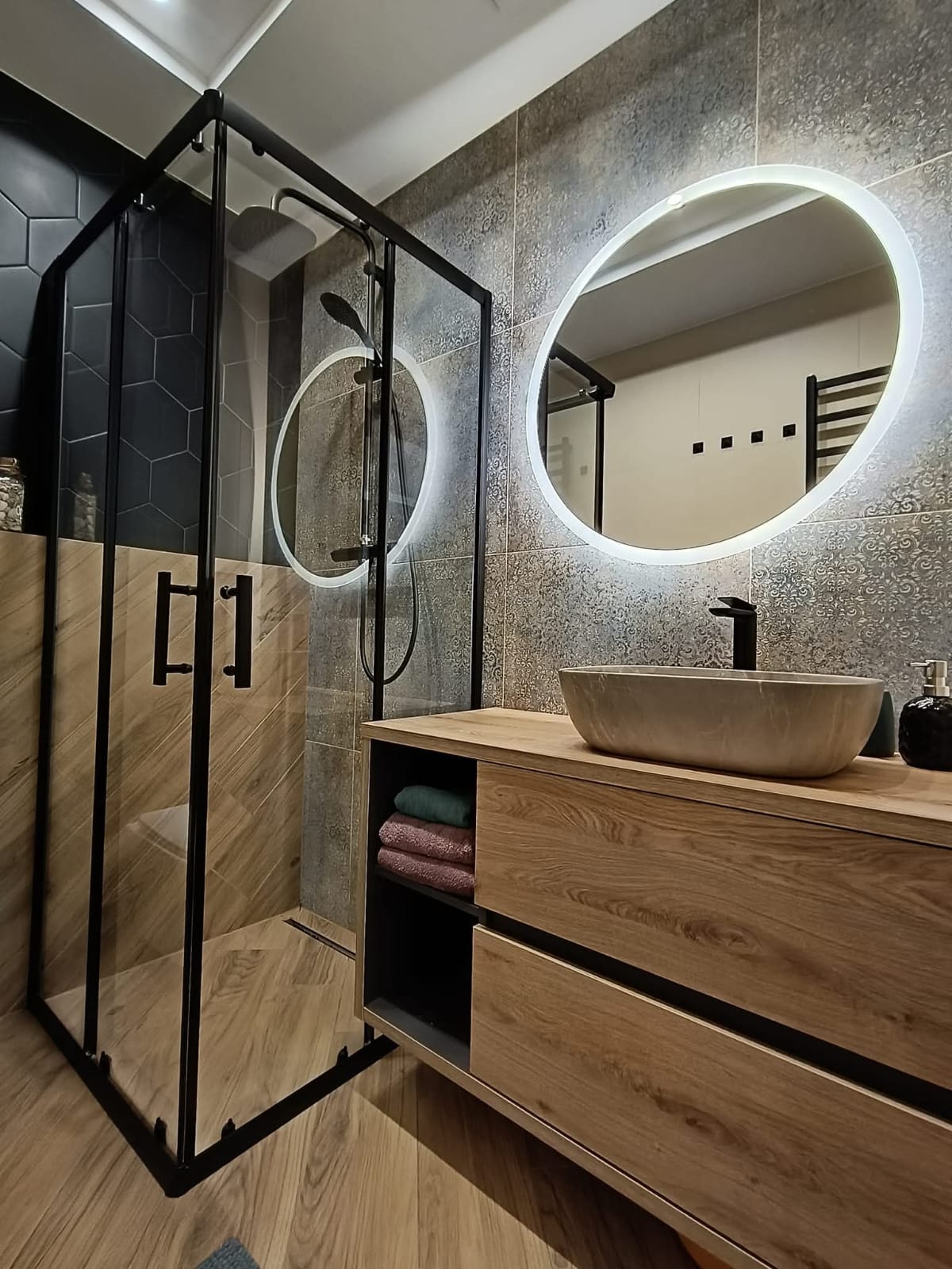 Aster Aparts Wyspa Sobieszewska — wnętrze apartamentu